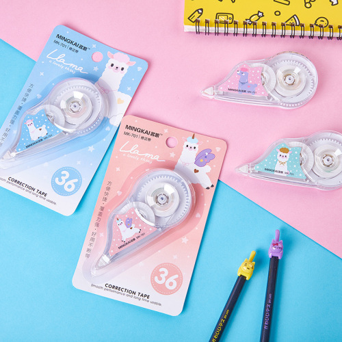 Creative Correction Tape Large Capacity Cute Girl Student Correction Tape Transparent Correction Tape Factory Direct Sales Learning Stationery