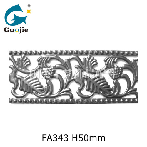 Fa343 Decorative Iron Stamping Lath New Pattern Decorative Lath Yiwu Iron Edge 