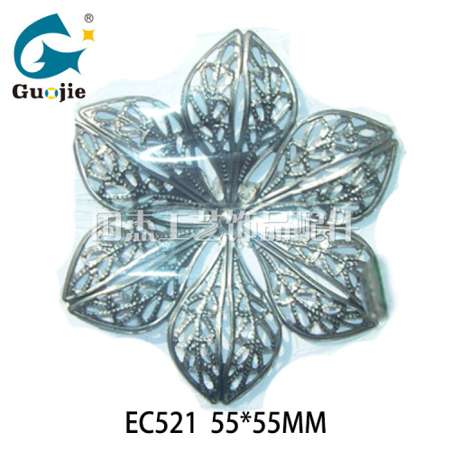 ec521 iron crafts accessories home wrought iron plant spring flower wall hanging decoration combination laminate