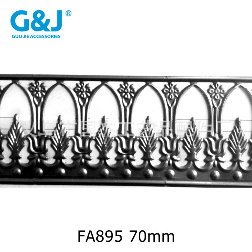 wrought iron candle lamp bird guardrail modeling cage edge iron bar 70mm cm wrought iron lace metal stamping accessories