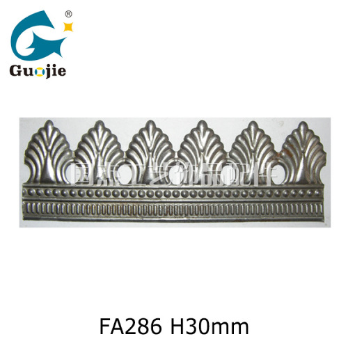 fa286 specializing in the production of yiwu iron sheet lace lighting accessories stamping process lath hardware lace