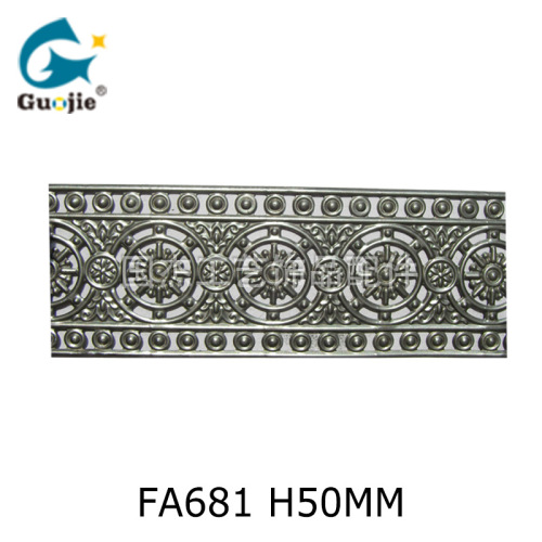 custom metal edge hardware stamping lace home iron storage tray lace crafts accessories
