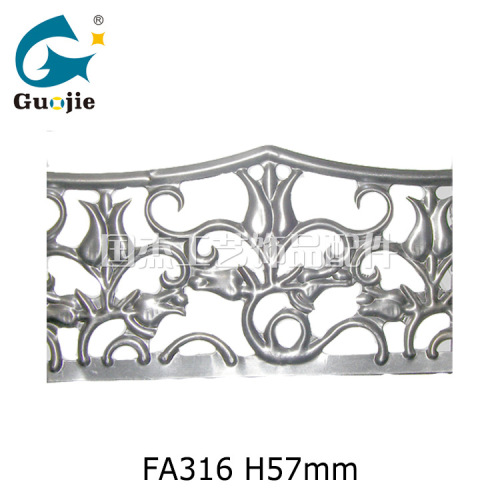 Fa316 Specializes in Producing Yiwu Iron Sheet Lace Lighting Accessories Stamping Craft Lath Hardware Lace