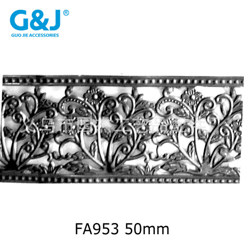 Iron Sheet Hollow Pattern Lace Plant Flower Cluster Shape Stamping Lace Metal Fruit Plate Iron Plate Strip Flower Strip Accessories