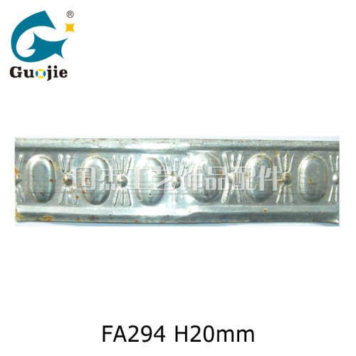 Fa294 Specializing in the Production of Yiwu Iron Sheet Lace lighting Accessories Stamping Process Lath Hardware Lace