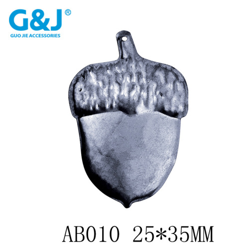 ab010 nuts acorn garden dried fruit lighting hardware accessories iron sheet melon and fruit accessories processing customization
