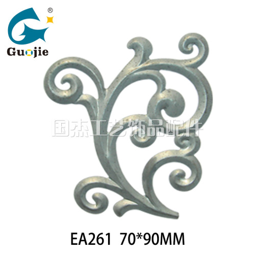 ea261 european-style door decoration pattern spray rattan branch shape metal stamping box/box decoration pattern