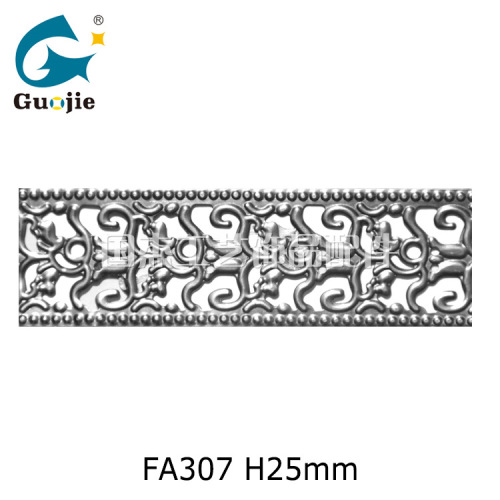 fa307 lighting flower stand decoration iron accessories stamping lath new pattern decorative lath