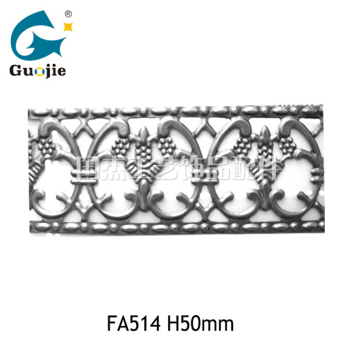 heart-to-heart style hollow-out grape vine pattern decorative iron sheet stamping lath ancient costume headdress metal lace accessories