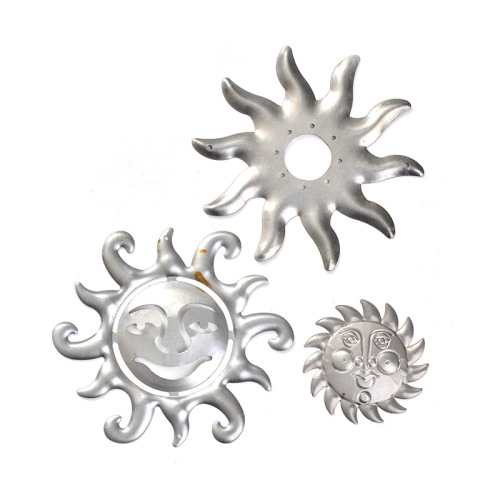 iron stamping metal craft christmas sunflower decoration hardware pendant iron iron flower