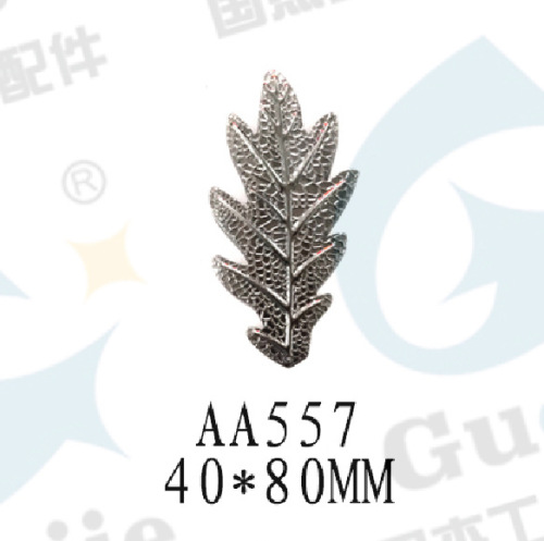 Iron Stamping Acorn Leaf Simple Style Metal Bookmark Simulation Plant Stamping Hardware Iron Leaf Wholesale