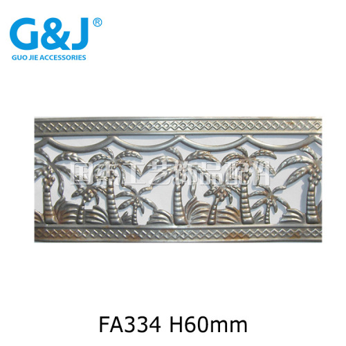 fa334 specializing in the production of yiwu iron sheet lace lighting accessories stamping process lath hardware lace