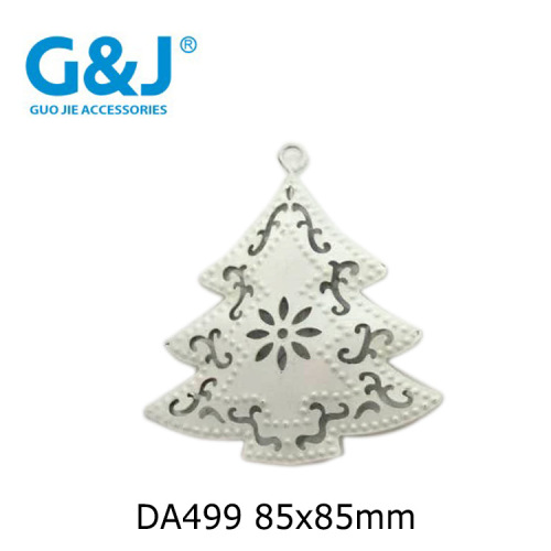 Da499 Christmas Tree European Pastoral Style with Hanging Hollow Lights Wrought Iron Three-Dimensional Screen Wrought Iron Stamping Christmas