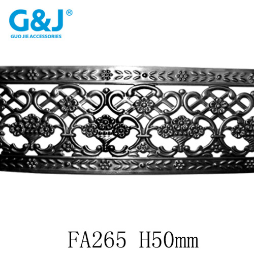 Customized Decoration Wholesale Iron Sheet Lace Lighting Accessories Stamping Craft Slatted Hardware Lace Strip