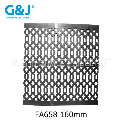 Factory Direct Sales Customized Decorative Iron Sheet Stamping Lace Frame Iron Hollow Geometric Modeling Crafts Accessories