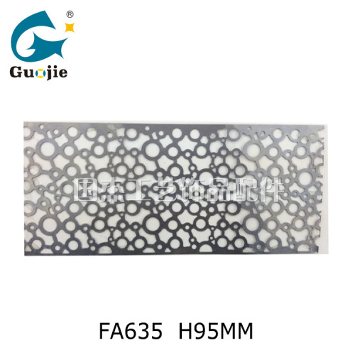 Fa635 Supply New Yiwu Iron Sheet Lace Iron Accessories Decorative Craft Hollow Pattern Lace
