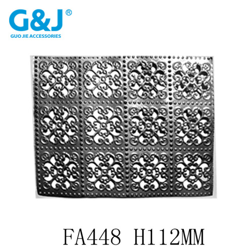 Three-Layer Vector Hollow Hardware Stamping Lace European Style Photo Frame Sliding Door Iron Accessories Plate Metal Strip 