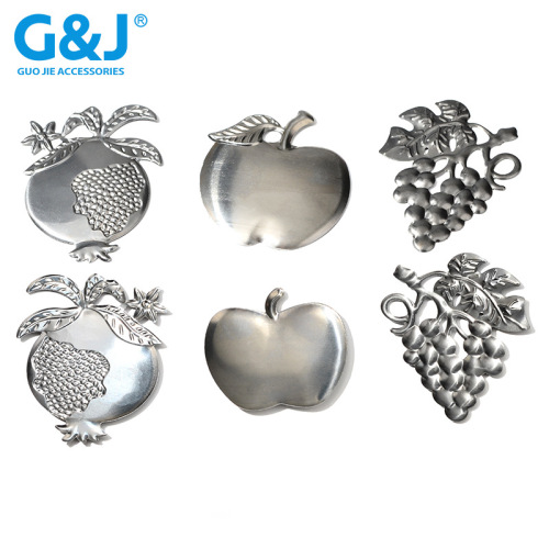 Factory Direct Metal Stamping Accessories Metal Apple Grape Melon and Fruit Accessories Iron Decorative Crafts