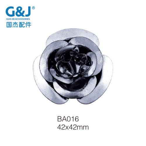 ba017 factory direct iron rose iron multi-layer rose series rose blank