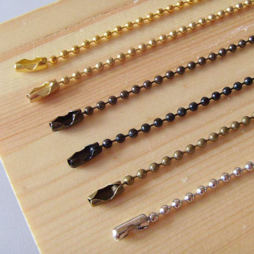 stainless steel bead chain bead chain clothing tag chain diy jewelry pendant chain billboard hanging chain accessories