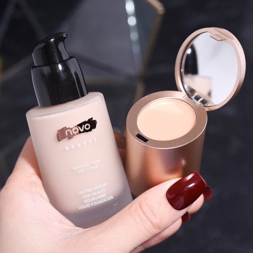 makeup cream skin care concealing foundation concealer combination moisturizing and oil controlling waterproof smear-proof foundation