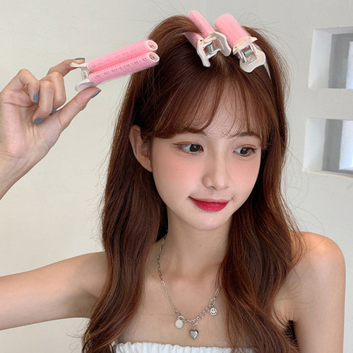 New Girl‘s Head Hair Fluffy Artifact Internet Celebrity Hair Curler Ins Korean Bangs Fixed Clip Hair Curler