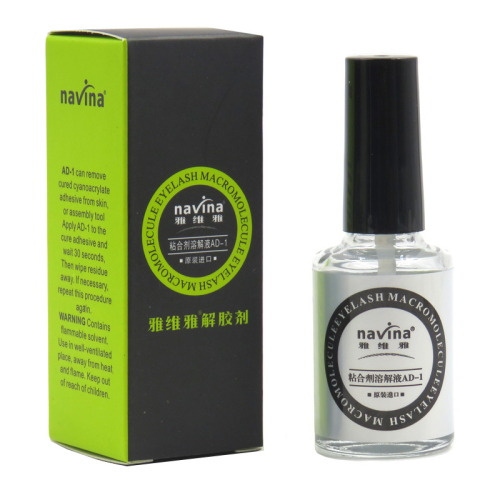 navina yaweiya grafting eyelash gel remover quick removal liquid remover tweezers glue remover