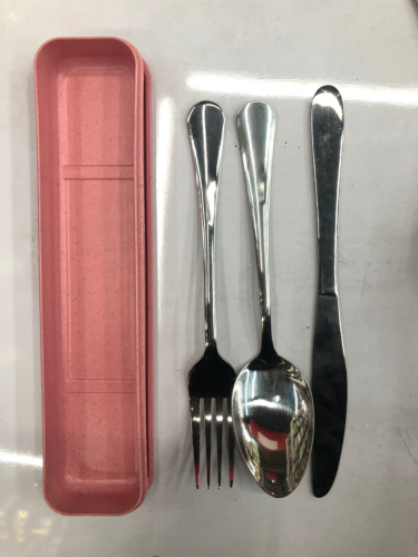 kitchen supplies stainless steel tableware stainless steel knife， fork and spoon set