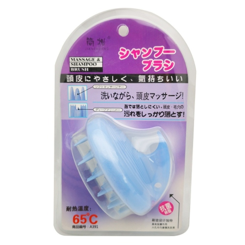 Plastic Comb Shampoo Comb Silicone Shampoo Brush