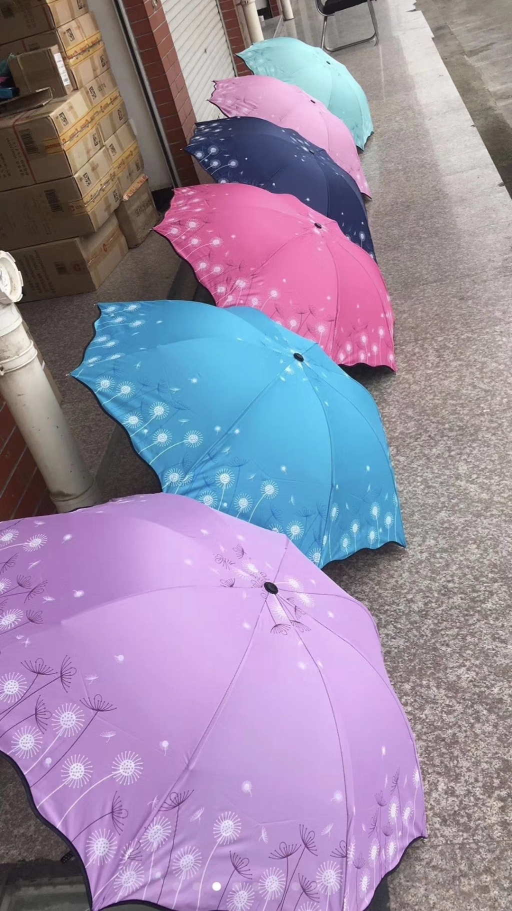 全自动折叠雨伞男女学生晴雨两用水果小清新太阳伞防紫外线遮阳伞详情6