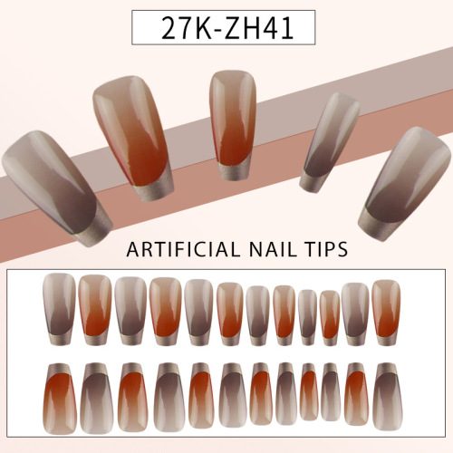 Fake Nails Foreign Trade Hot Sale Lengthened Ballet Armor Nail Beauty Tool Set Flexible Fit