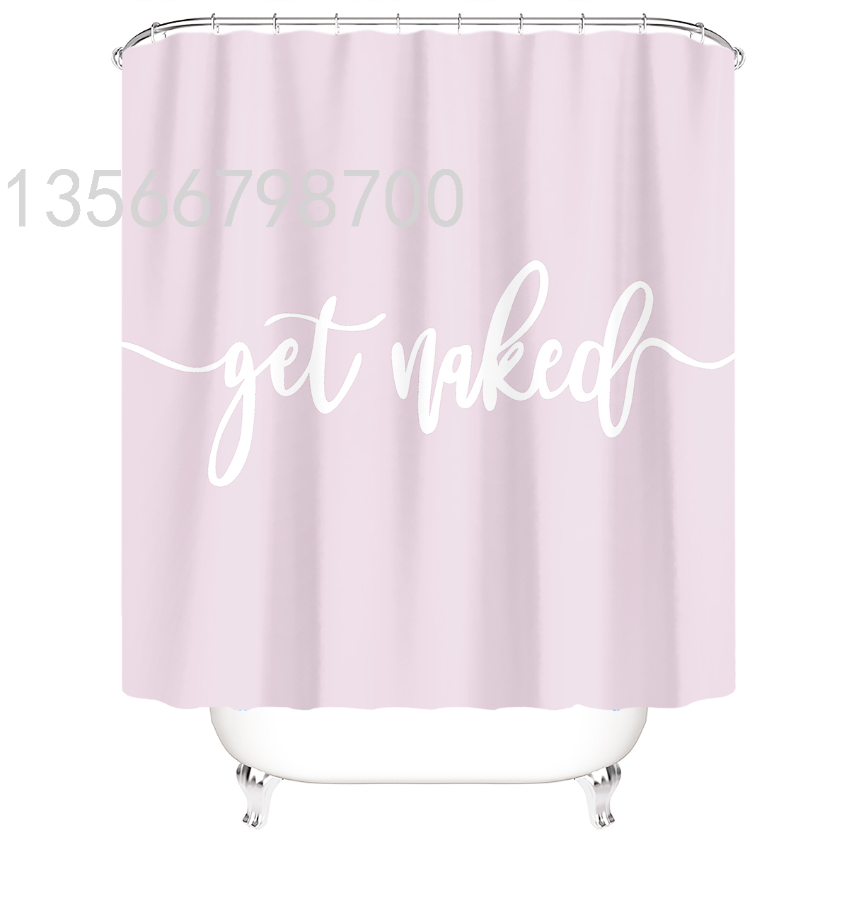 Thickening waterproof and MildewProof Shower Curtain Hotel Special