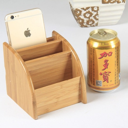 Creative Remote Control Rack Storage Box Bamboo Desk Organize Storage Living Room Coffee Table Storage Rack