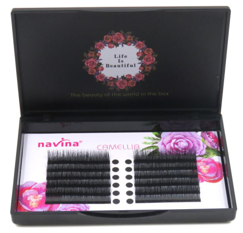 navina yaweiya grafting eyelashes camellia flowering grafting natural dense three-dimensional layered planting eyelashes