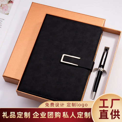 a5 notebook business gift set a5 notepad office stationery notebook wholesale printing company logo