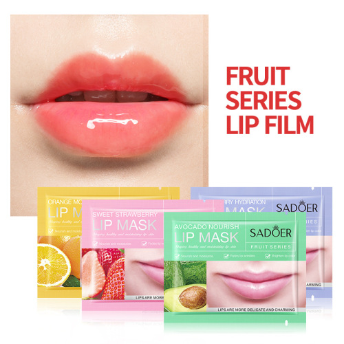 Cross-Border Sadoer Fruit Lip Mask Moisturizing Lip Mask Foreign Trade Exclusive 