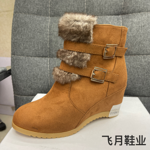 fashion women‘s boots winter boots women‘s shoes women‘s ankle boots wenzhou women‘s boots fur mouth women‘s boots