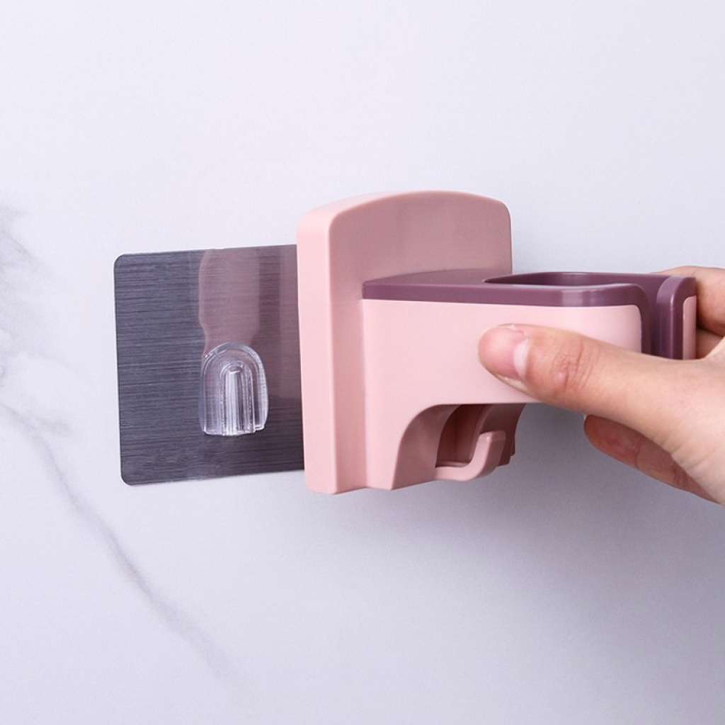 Bathroom non-drilling storage rack, powerful suction cup, toilet hair dryer hanging rack, bathroom hair dryer stand pic 5