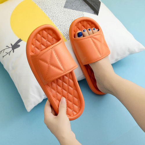 Eva Summer Breathable Slippers for Women Interior Home Bath Summer Men‘s Couple Slippers New 2022
