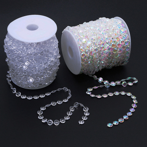 021 Wedding Wire Beads Acrylic Beads String Wedding Lead Beads String Wedding Beads Chain Wedding Beads String 