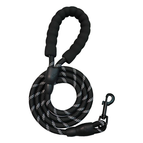 Dog Hand Holding Rope Non-Tightening Hand Reflective Hand Holding Rope Thick Large Dog Dog Leash 1.5 M round Rope Pet Supplies