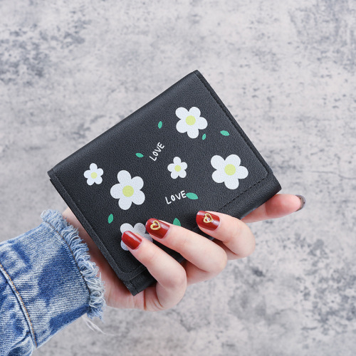 printed wallet women‘s short wallet trifold wallet women‘s wallet