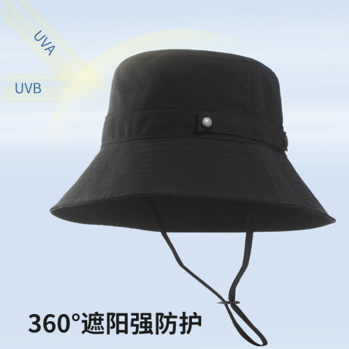 [hat hidden] hat female spring/summer bucket hat sun-proof sun hat face small big brim bucket hat male fashion