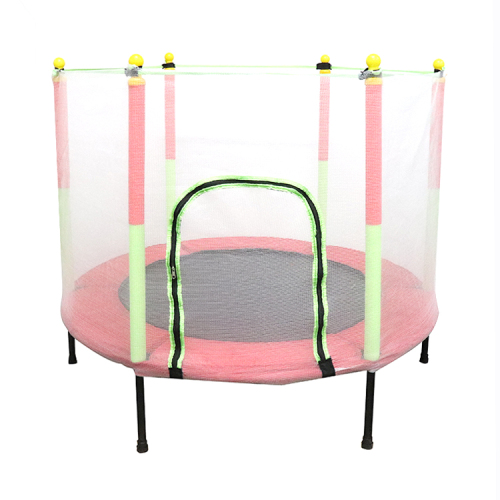 Children‘s Trampoline Bounce 55inch Indoor Trampoline with Protective Net Trampolinec Factory Direct Sales 