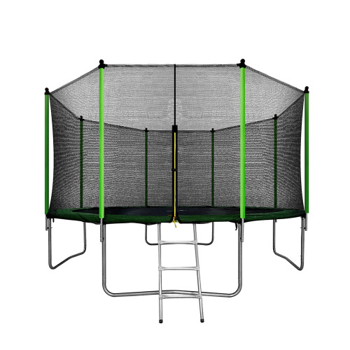 factory oem trampoline home children outdoor large adult bounce bed with protecting wire net trampolo