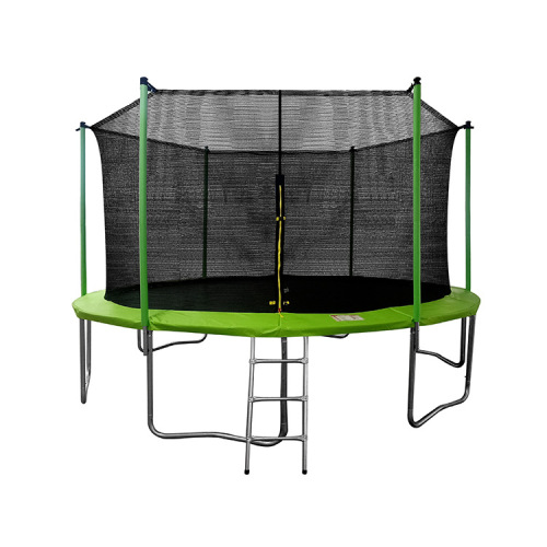 cross-border hot sale trampoline children adult outdoor home bouncing bed with protective net large park jumping bed