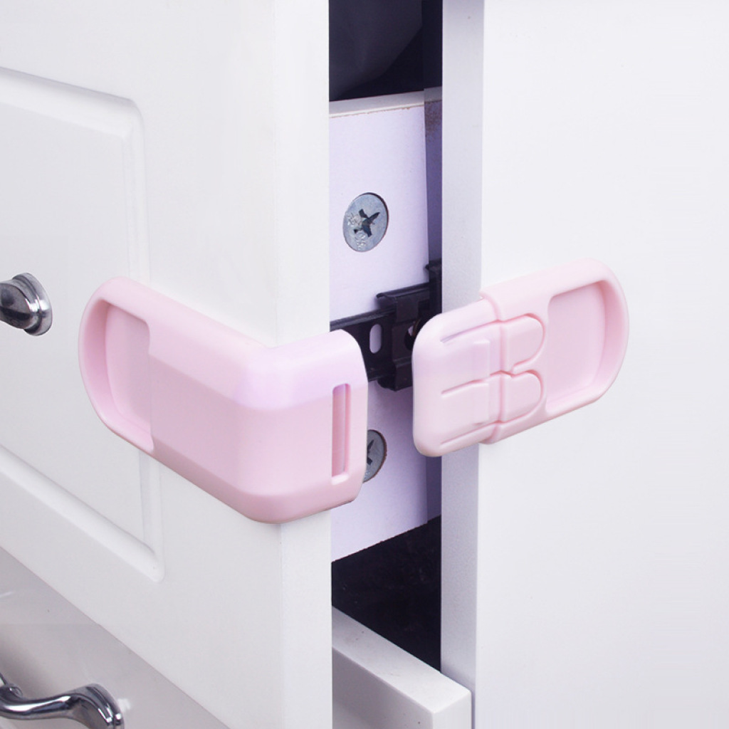 创意防夹手抽屉锁宝宝安全锁家居日用婴儿防护柜门锁扣详情5