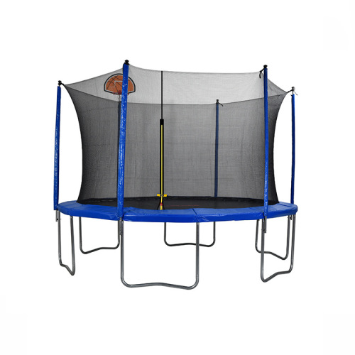 Wholesale Custom Amazon Big Jump Bed 12ft 14ft 15ft Trampoline with Ladder Backboard Trampoline