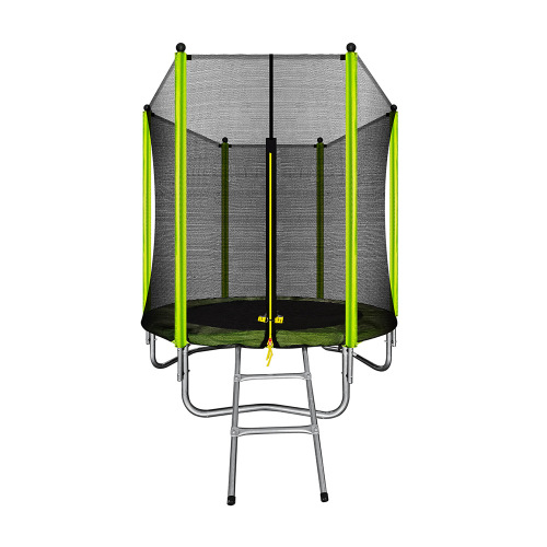 custom certificate 6ft-16ft big jump bed outdoor with mesh ladder big trampoline trampoline manufacturer direct sales