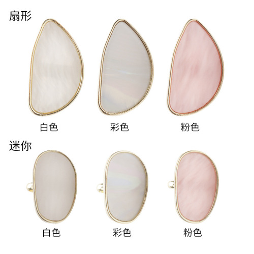 Wholesale Agate Phnom Penh Resin Palette Nail Makeup Ring Palette Nail Tip Exhibition Board Tools